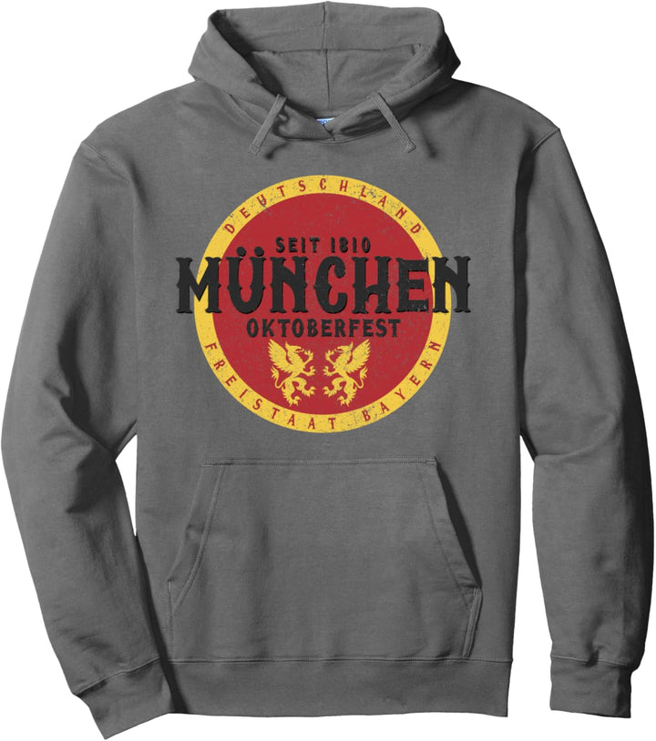 München Oktoberfest Bayern Bayerisch Vintage Geschenk Pullover Hoodie