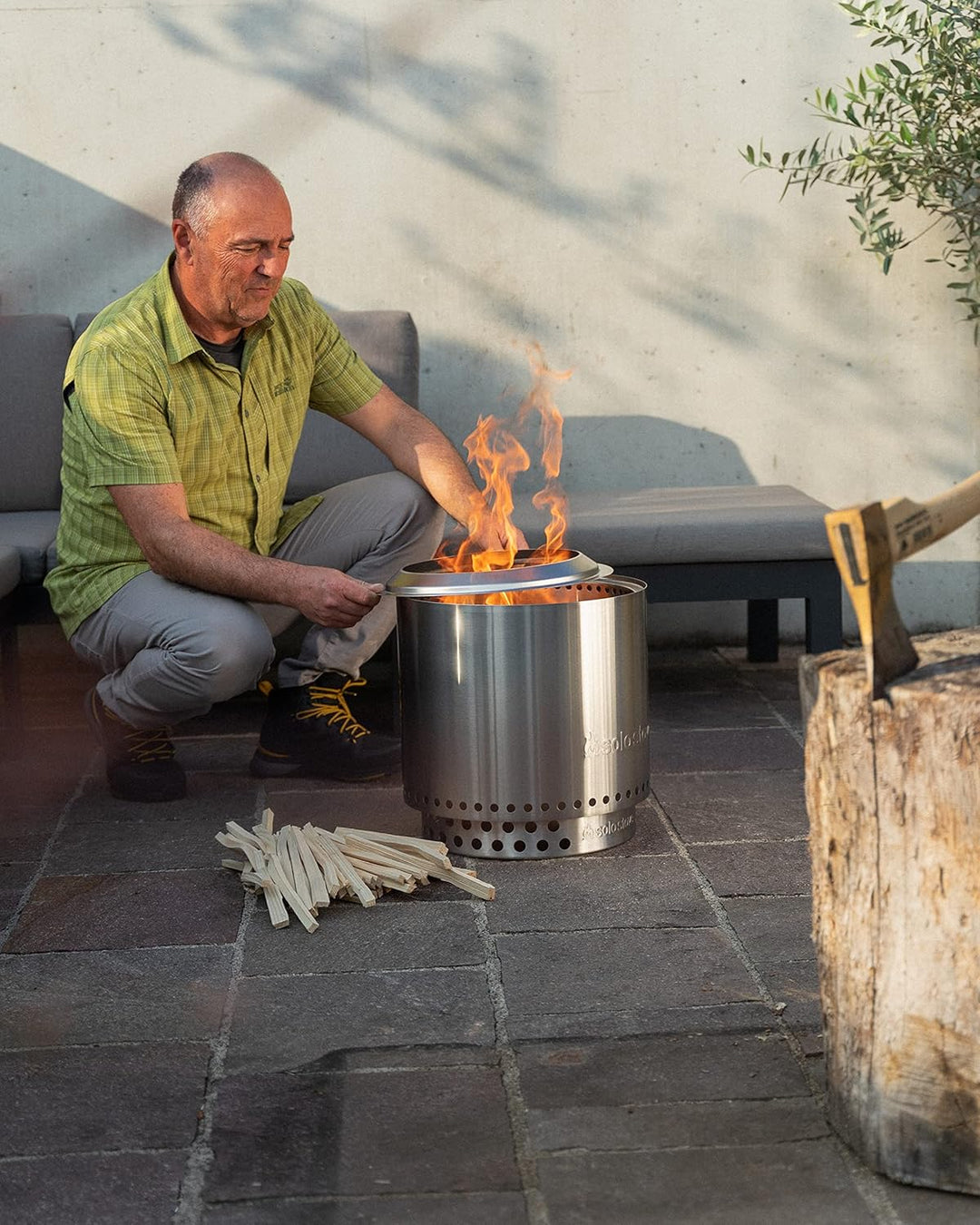 Solo Stove Standfuss für Feuerschale Bonfire | Zubehör für Outdoor Feuerstelle, Schutz für den Boden