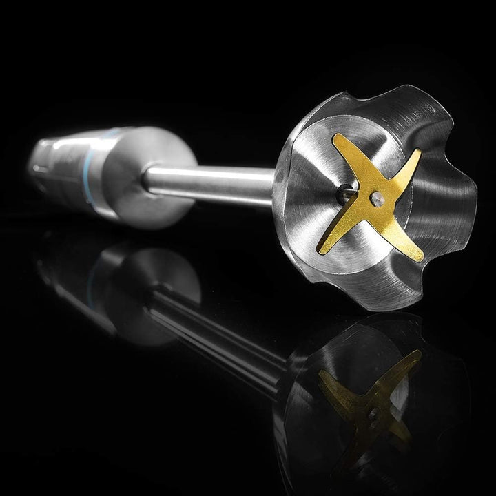 Cecotec Hand- Mixer PowerGear 1500 - Klingen aus Titanium Beschichtung, 21 Geschwindigkeitsstufen, 1