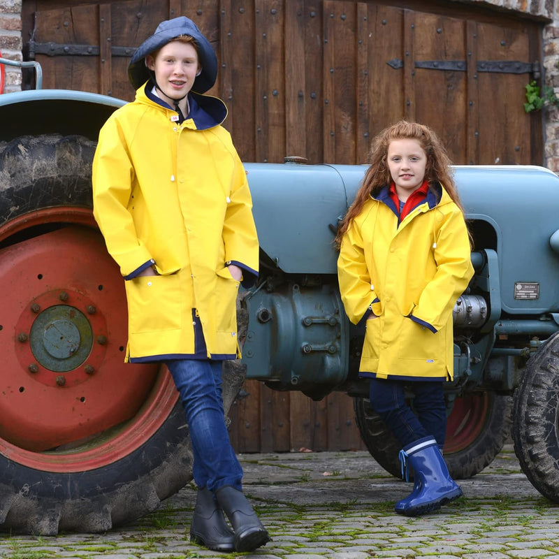 FRIESEN Friesennerz Original Büro oder Watt? - Unisex Regenjacke Regenmantel für Erwachsene und Kind