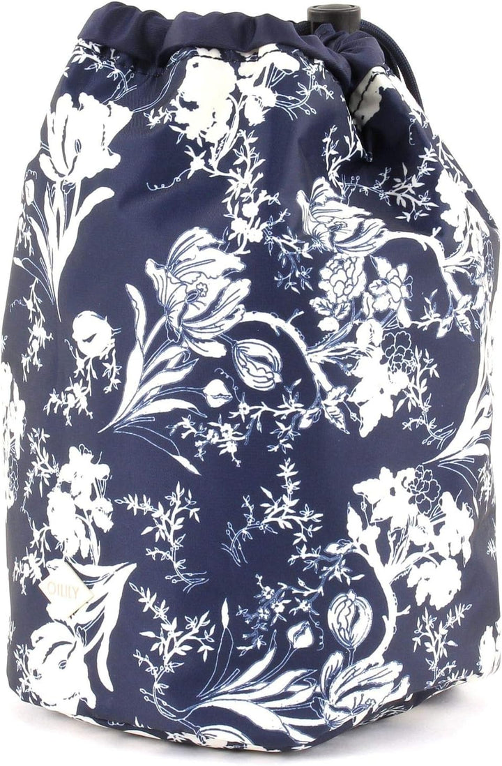Oilily Damen Vivid Cosmeticpouch Mvo Taschenorganizer Blau (Dark Blue)