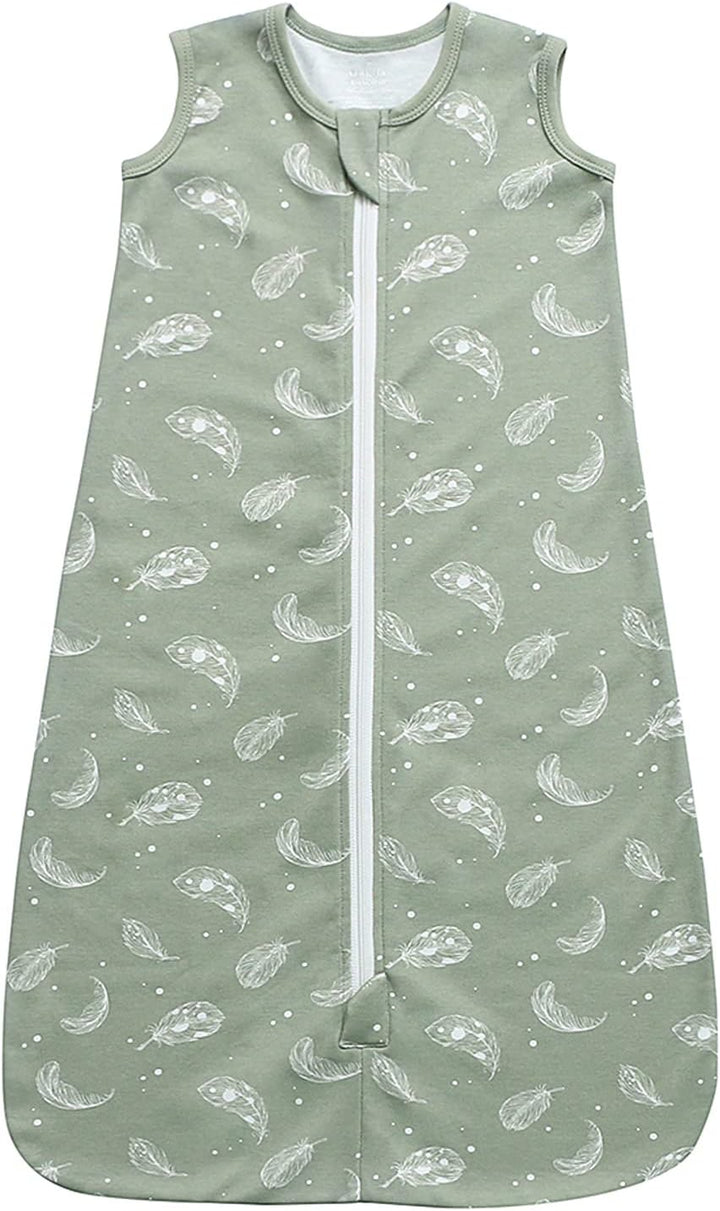 Owlivia Bio-Baumwolle Baby Schlafsack 0.5 Tog & 2.5 Tog Jungen Mädchen Schlafsack, Tragbare Baby-Dec