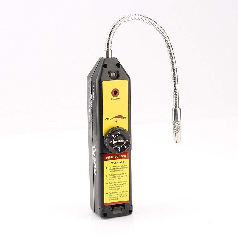 Halogen-Gas-FCKW-HFKW-Kältemittel-Lecksuchgerät R134a R410a R22a HVAC Checker Tragbarer Tester MEHRW