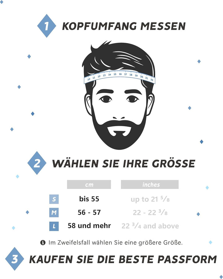 Futrzane Trappermütze aus Cord - Ushanka Herren - Fell Mütze mit Ohrenklappen S Grau - Silber Siberi