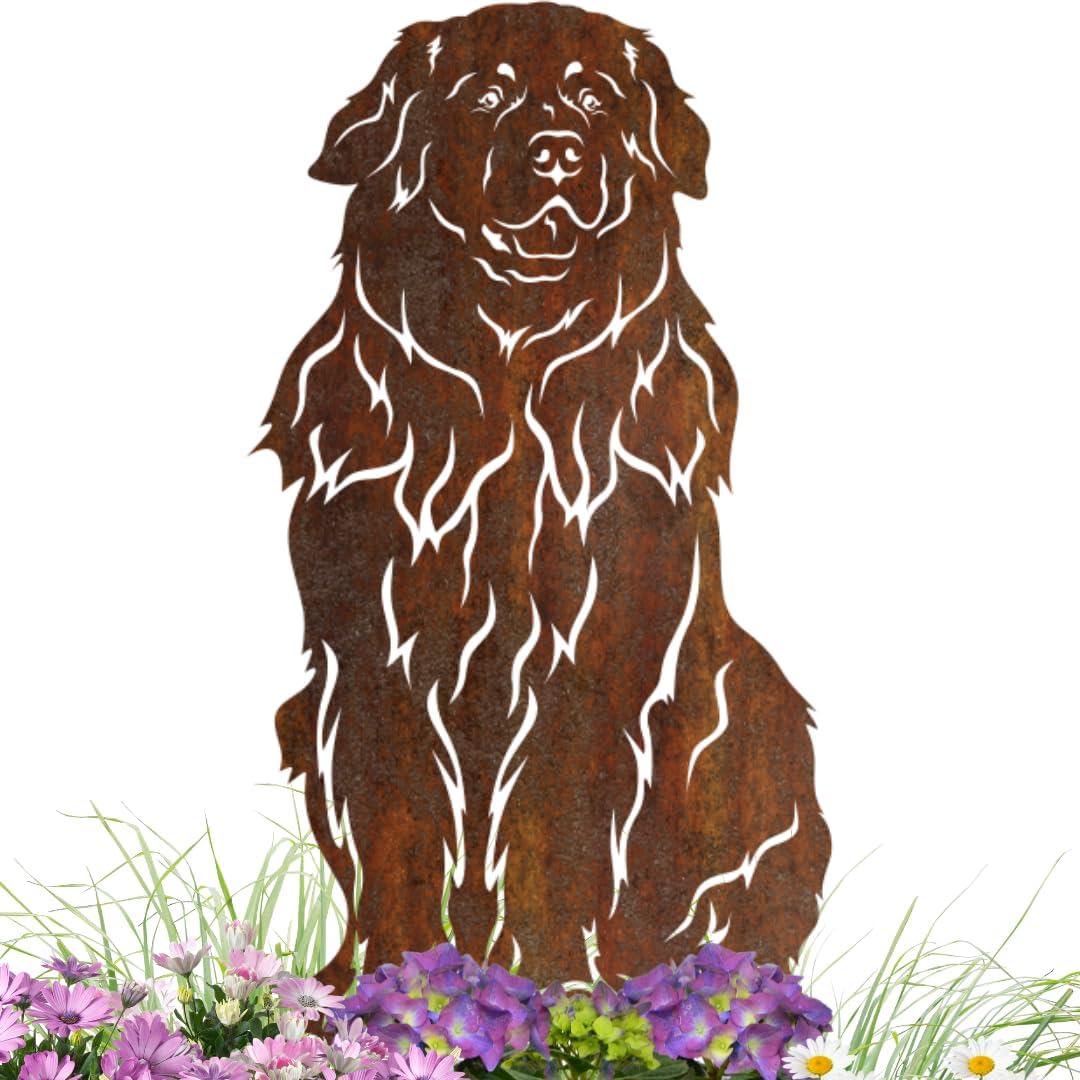 Terma Stahldesign Edelrost Hund Verschiedene Rassen, Handmade Germany, tolle gartendeko aus Rost-Met
