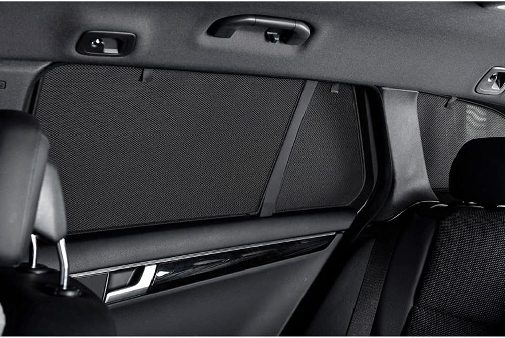Satz Car Shades (Hintertüren) kompatibel mit Volkswagen Golf VIII 5 türer 2020- (2-teilig)