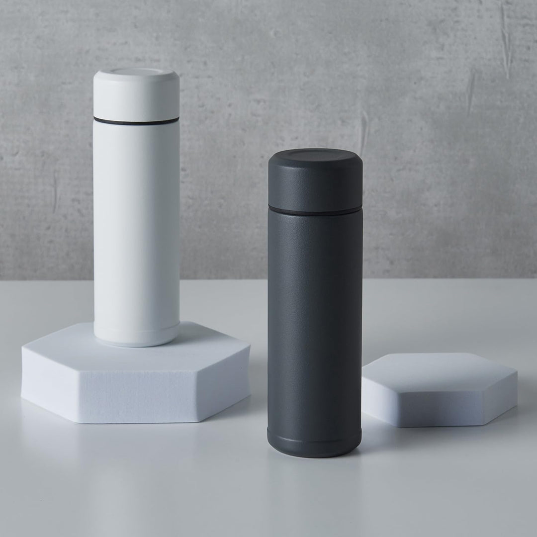 Kyocera isolierte Slim-Trinkflasche mit keramischer Innenbeschichtung, 12 Stunden heiss, 24 Stunden