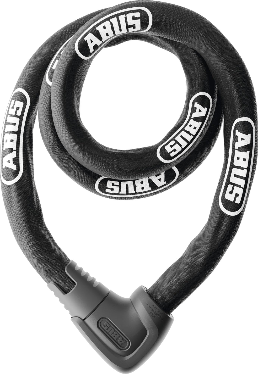 ABUS Kettenschloss Steel-O-Chain 9808K – Fahrradschloss mit XPlus Zylinder zum Schutz vor Manipulati