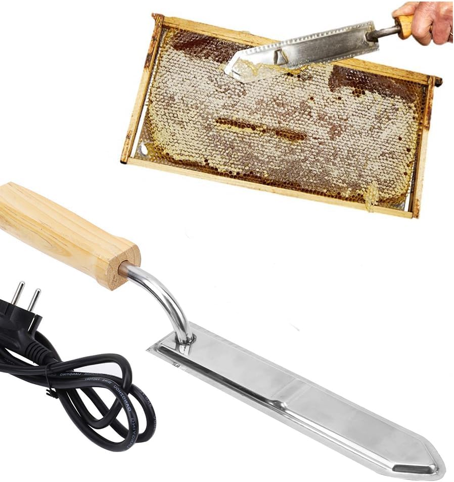 Edelstahl elektrisches Honig Messer，imkerei wachs Honig Messer，aus Edelstahl honigschaber extraktor