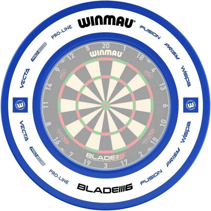 WINMAU Dartboard Surround Ring Xtreme/Outshot/MvG - extra starker Schutzring & Wandprotektor für Dar