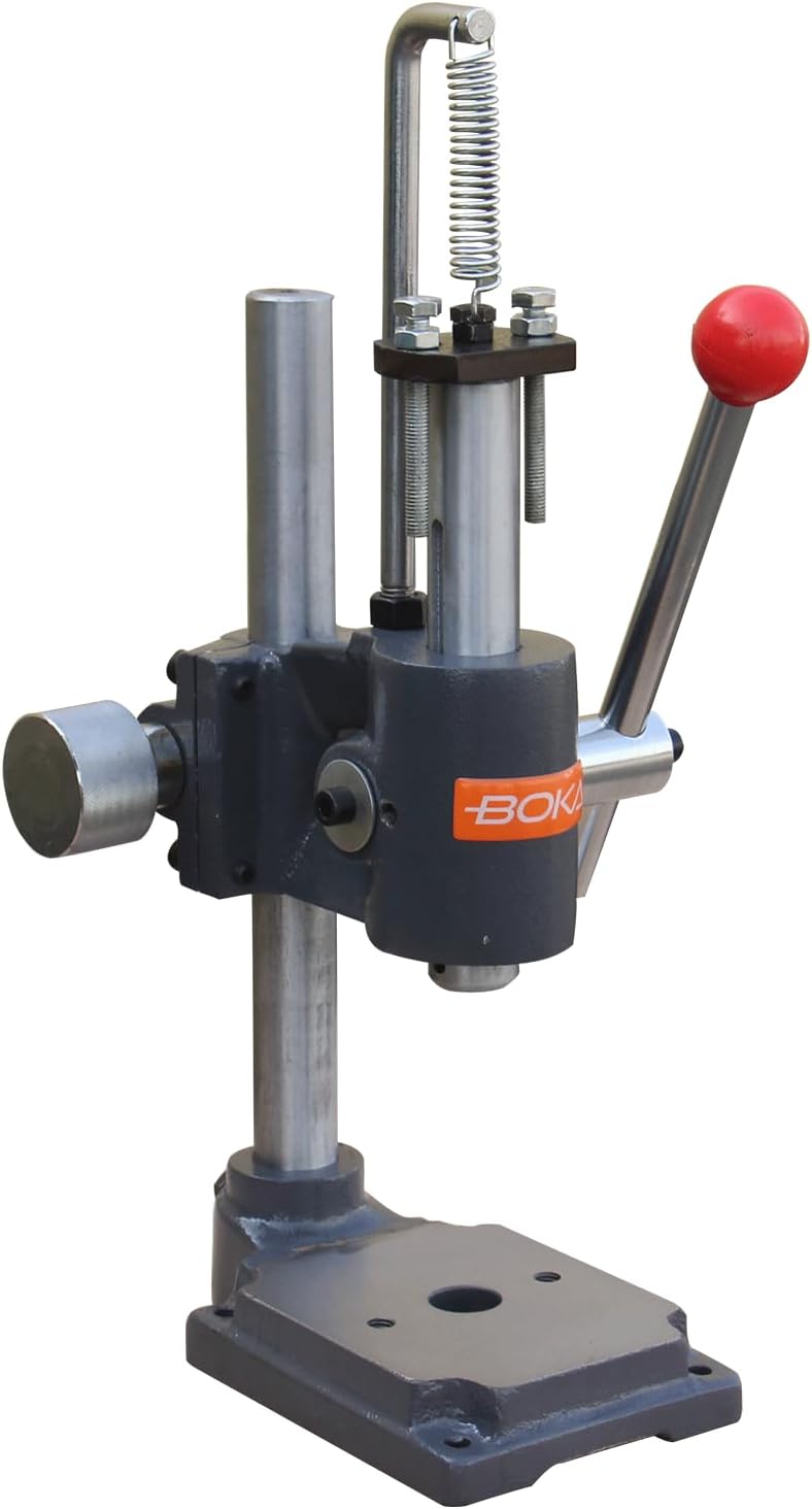GEMTO AP-1S Manuelle Dornpresse – 1T Tisch-Pressmaschine, robuste Konstruktion, einstellbare Presshö