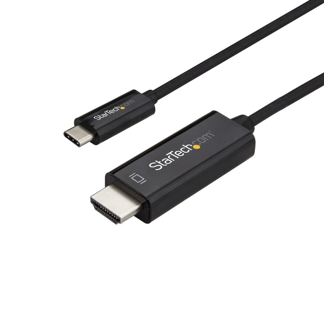 StarTech.com USB-C HDMI Kabel 1m - USB-C Video Adapter - UHD 4K 60 Hz - DP 1.2 Alt Mode HBR2 - USB-C