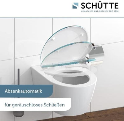 SCHÜTTE 82148 Duroplast WC-Sitz SAILING mit Absenkautomatik Motiv, Sailing