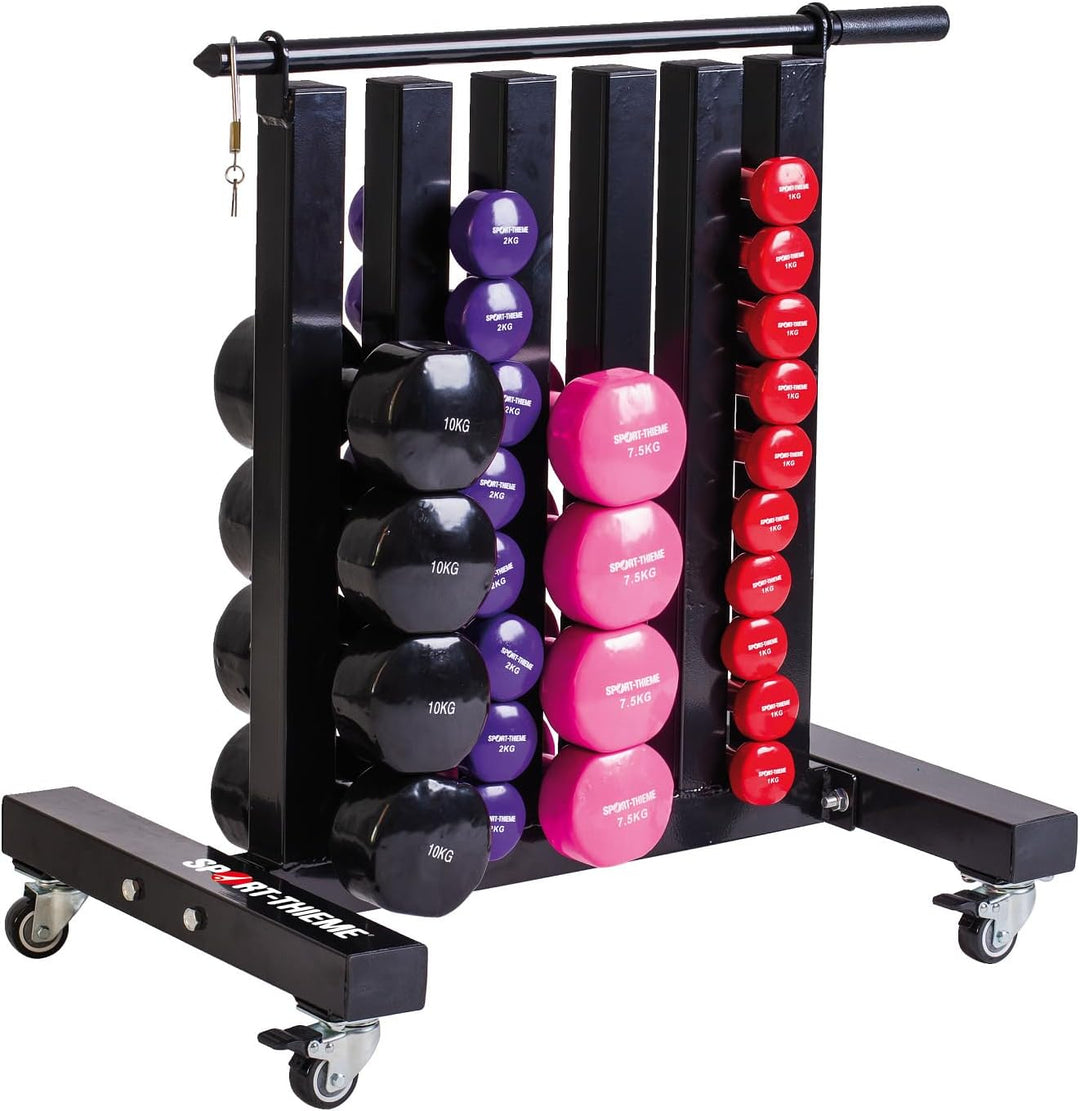 Sport-Thieme Hantel-Ablageständer "Gymnastikhanteln", fahrbar, S