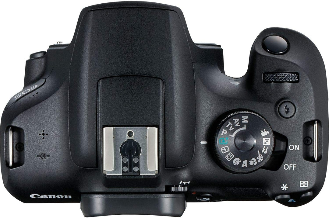 Canon EOS 2000D Spiegelreflexkamera Gehäuse (24,1 MP, DIGIC 4+, 7,5 cm (3,0 Zoll) LCD, Full-HD, WIFI