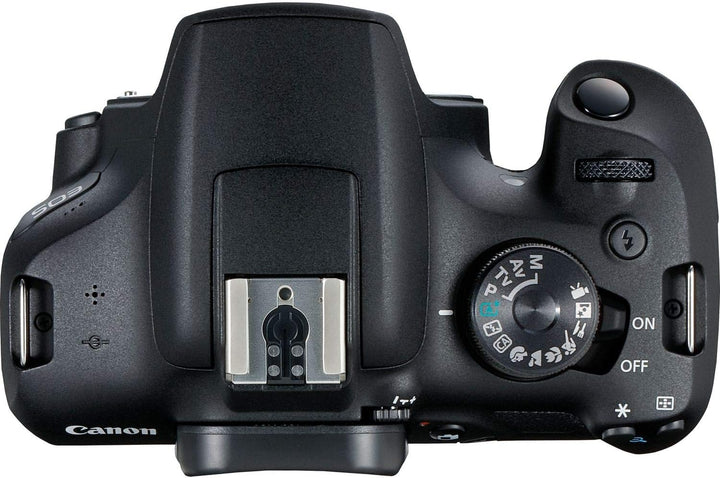 Canon EOS 2000D Spiegelreflexkamera Gehäuse (24,1 MP, DIGIC 4+, 7,5 cm (3,0 Zoll) LCD, Full-HD, WIFI