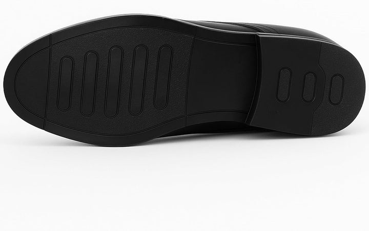 Festliche Matte Derby Schuhe zum Schnüren 35 EU Matt Schwarz, 35 EU Matt Schwarz