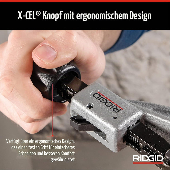 RIDGID 31632 Modell 151 Schnelleinstellbarer Rohrabschneider, Rohrabschneider von 6 mm bis 42 mm Sin