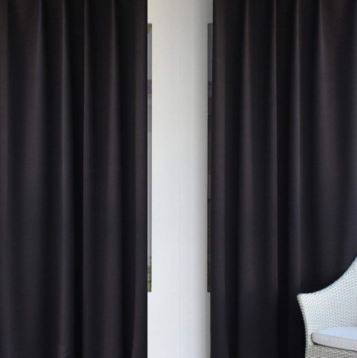EASYHomefashion Vorhang Verdunkelungsvorhang Verdunkelungs Vorhänge Dekoschal Gardine Blickdicht Bla
