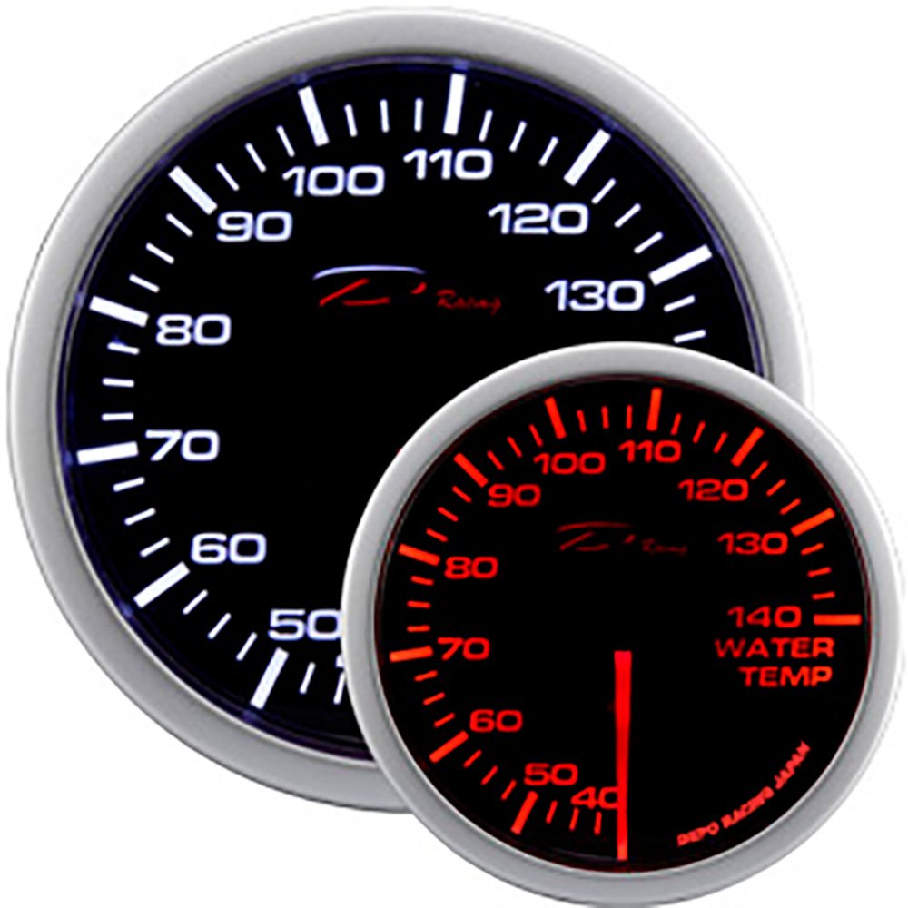 Depo Racing WA-Series Instrument - Wassertemperatur 40-140C - 52mm