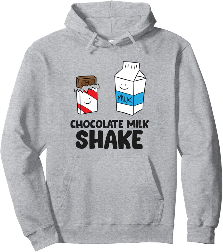 Schoko Milch Shake Kakao Schokolade Milch Pullover Hoodie