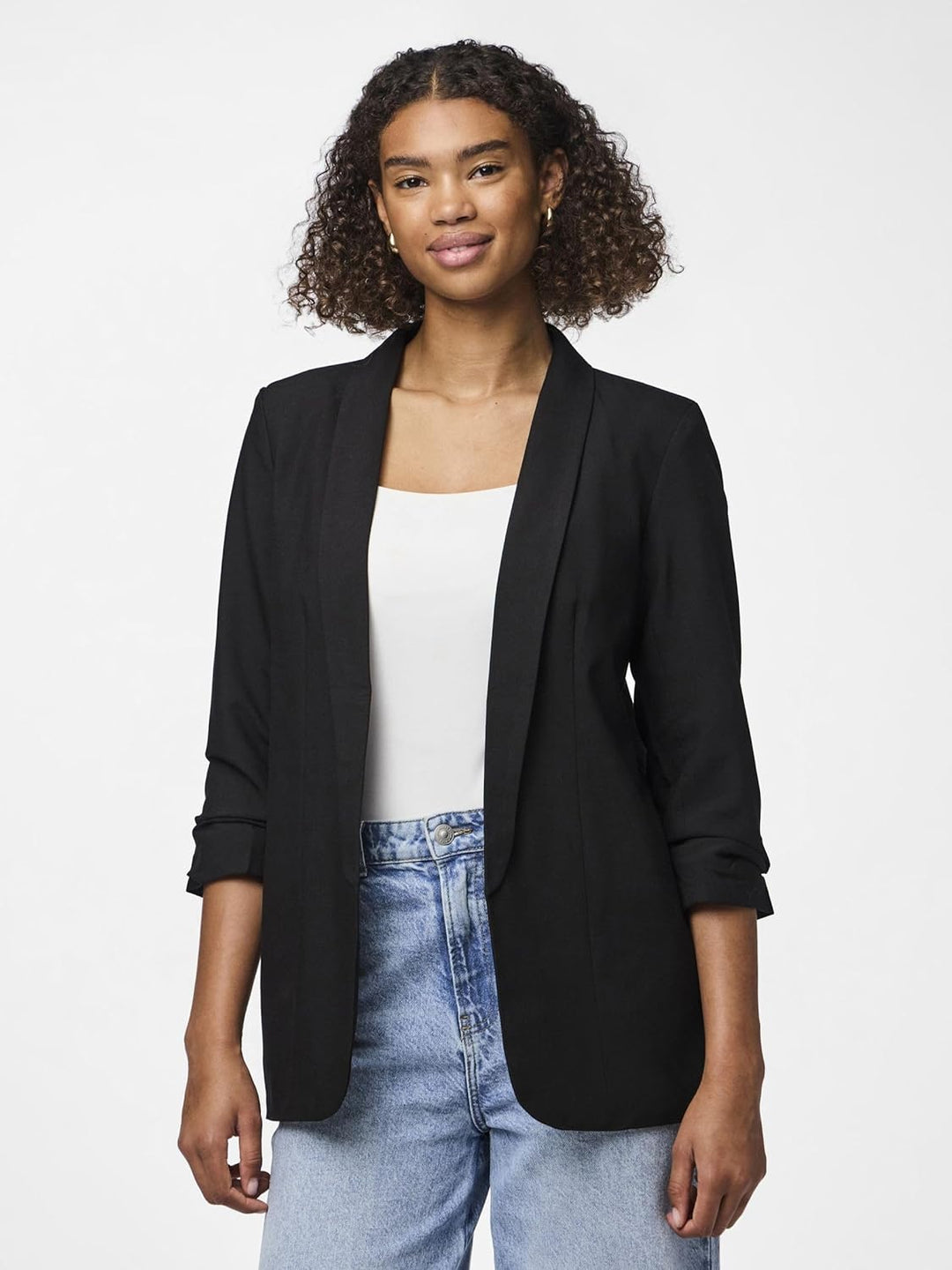 PIECES Female Blazer PCBOSELLA XS Schwarz, XS Schwarz