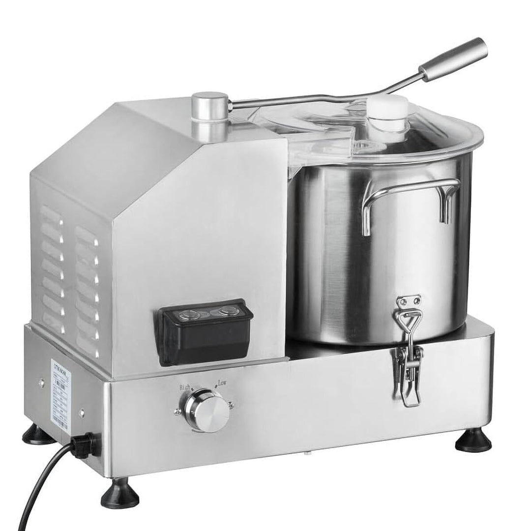 GastroHero Kutter I 9L Tischkutter I Cutter für Wurst Gemüse Brot I Edelstahl I Vegetables Cutter I