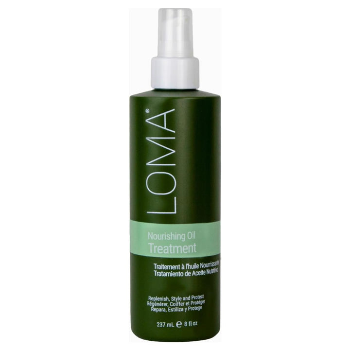 LOMA Pflegende Ölkur 237 mL | Für Männer und Frauen | Alle Haartypen | Haarserum | Anti-Frizz | 100%