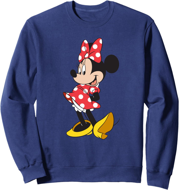 Disney Minnie Mouse Classic Polka Dot Pose Sweatshirt