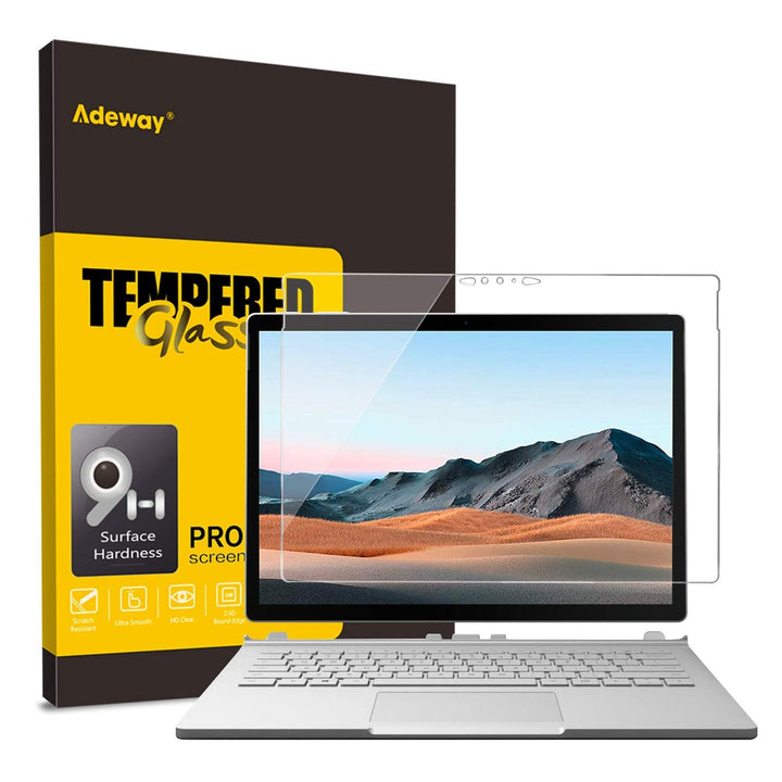 Adeway Surface Book 3 Schutzfolie, 9H Härtegrad/Einfache Installation/Hohe Empfindlichkeit Displaysc