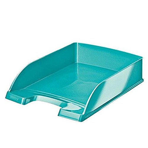 Leitz Briefkorb WOW (3er Pack, eisblau metallic)