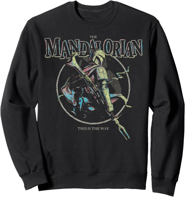 Star Wars Mandalorian Pastel Pop Mando Sweatshirt