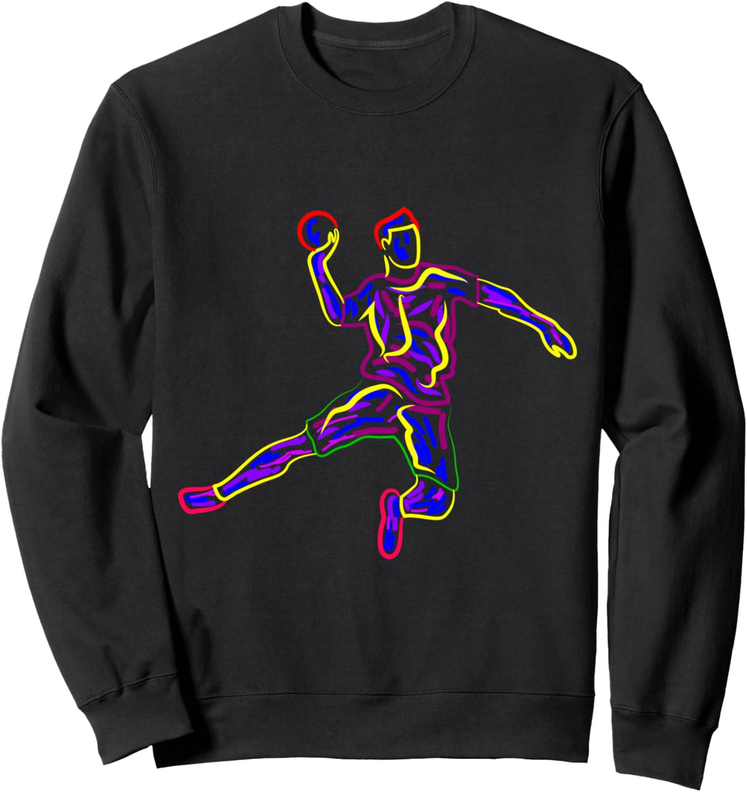 Handball Handballer Handballspieler Jungen Kinder Männer Sweatshirt