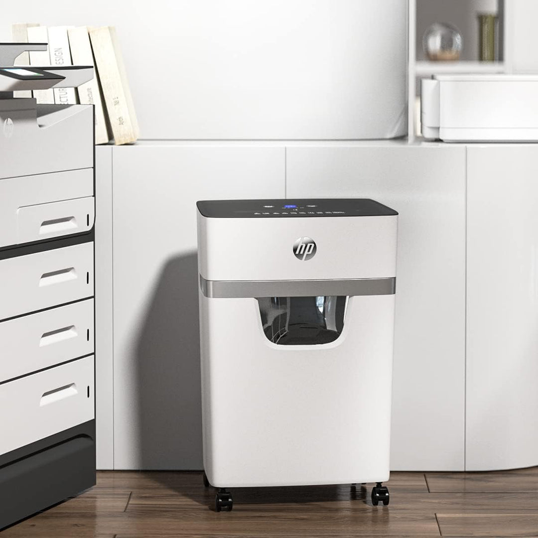 HP OneShred 10MC, Aktenvernichter, Sicherheitsstufe P-5, Micro Cut, 10 Blatt, 2804 Micro Cut 10 Blat