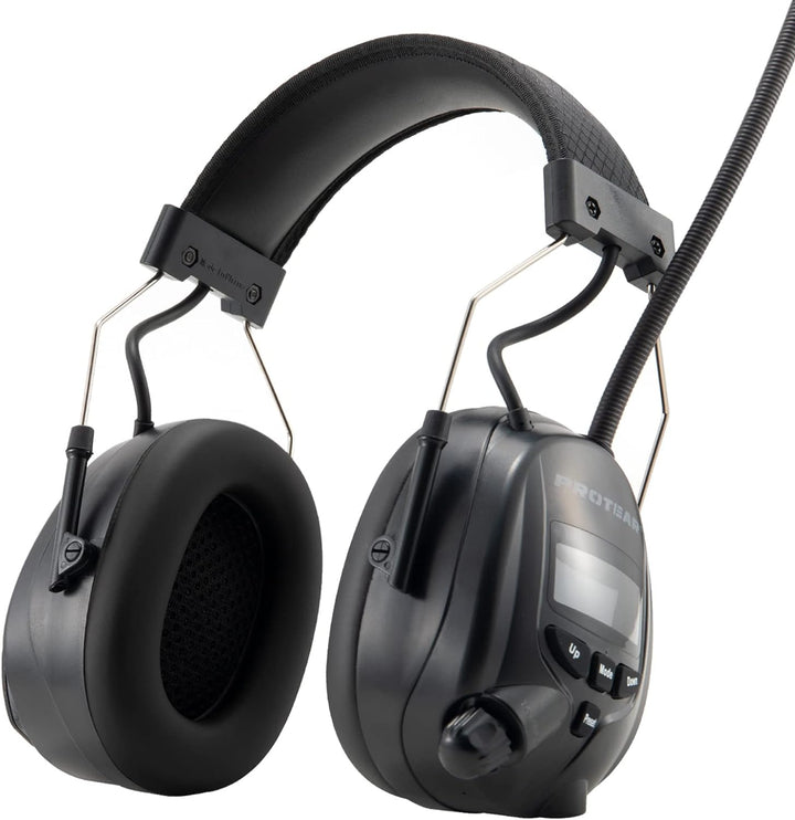 （Aktualisierte Version） Gehörschutz mit DAB + / FM-Radio und Bluetooth 5.0, Rauschunterdrückungs-Hea