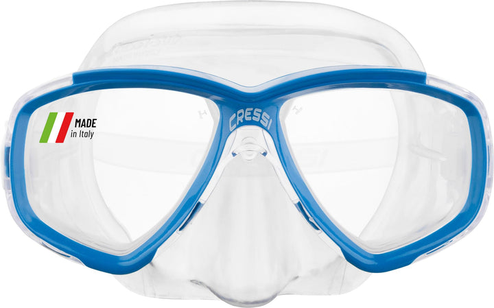 Cressi Perla - Unisex Erwachsene Schnorchelmaske oder Schnorchelset Perla Maske + Schnorchel Mexico,