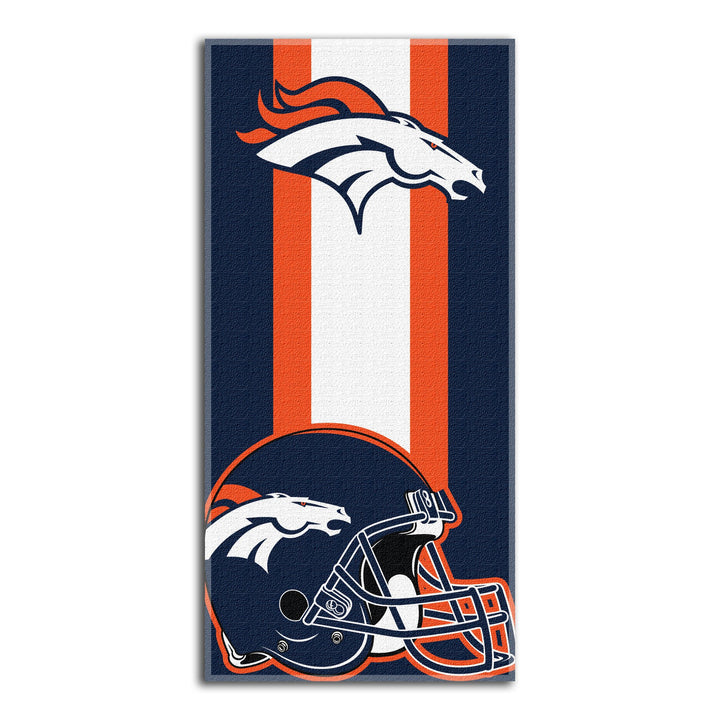 Northwest NFL Zone Lesen Strand Handtuch, 30 von 152,4 cm, Navy Denver Broncos 30" x 60" Navy, Denve