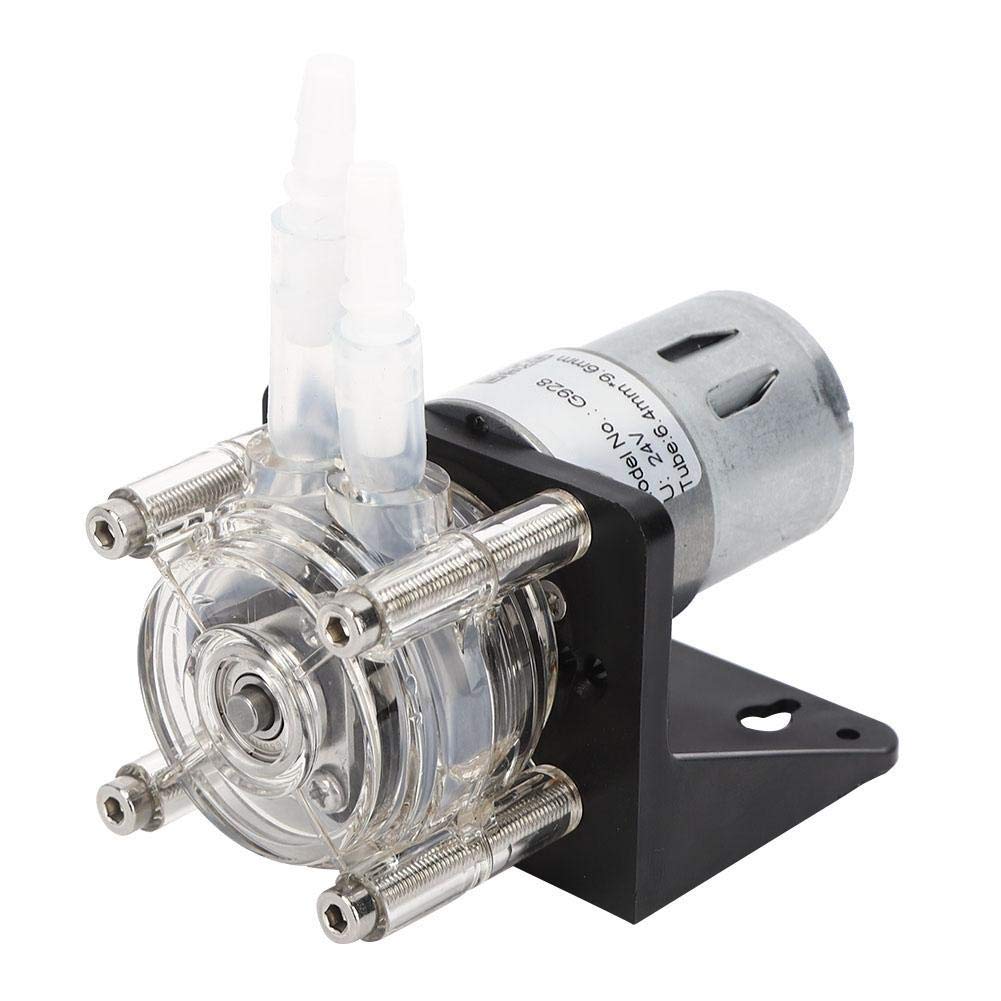 Schlauchpumpe, 500 ml/min Grossem Durchfluss Schlauchpumpe aus Edelstahl 304 mit transparentem