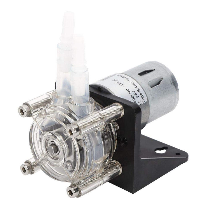 Schlauchpumpe, 500 ml/min Grossem Durchfluss Schlauchpumpe aus Edelstahl 304 mit transparentem