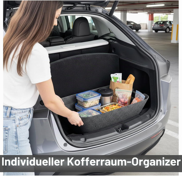 VLOX Tesla Model Y Juniper Kofferraum-Organizer Aufbewahrungsbox – Passgenau für Model Y 2025, 105L
