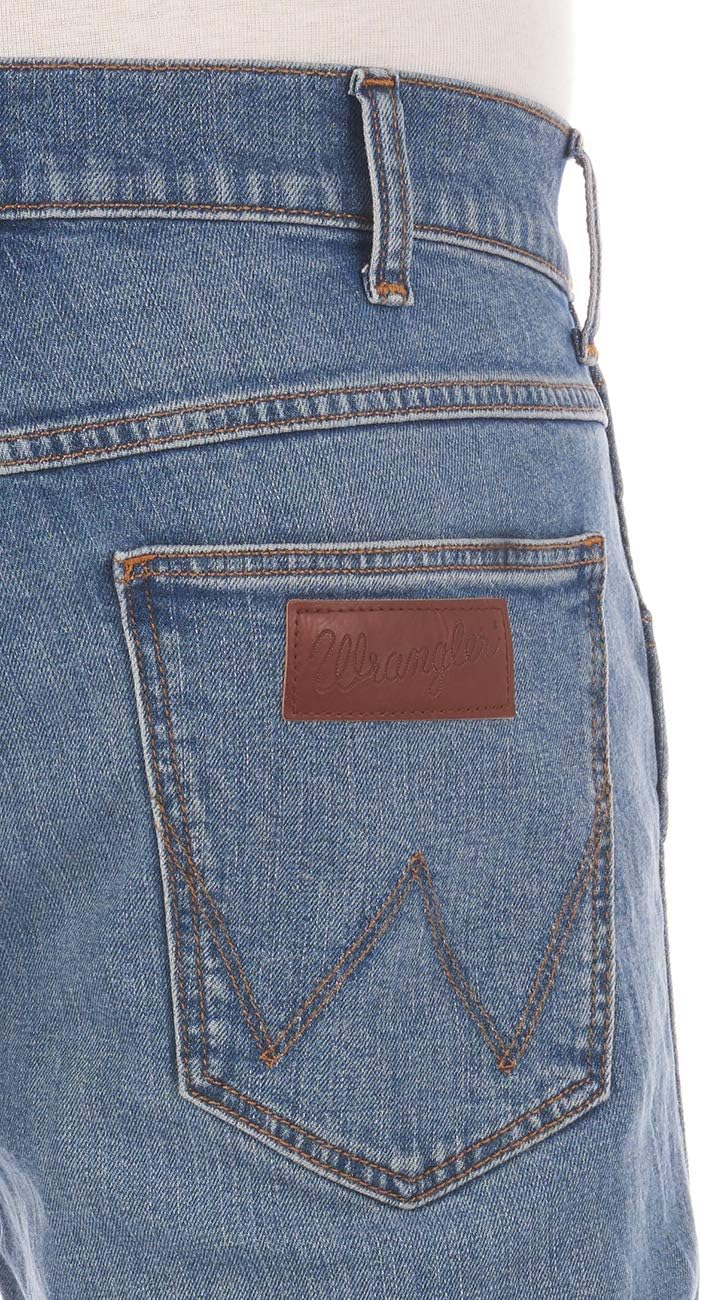 Wrangler Jeans Herren Stretch Bootcut Jacksville Jeanshose Hose Denim Schwarz Blau 30 31 32 33 34 36
