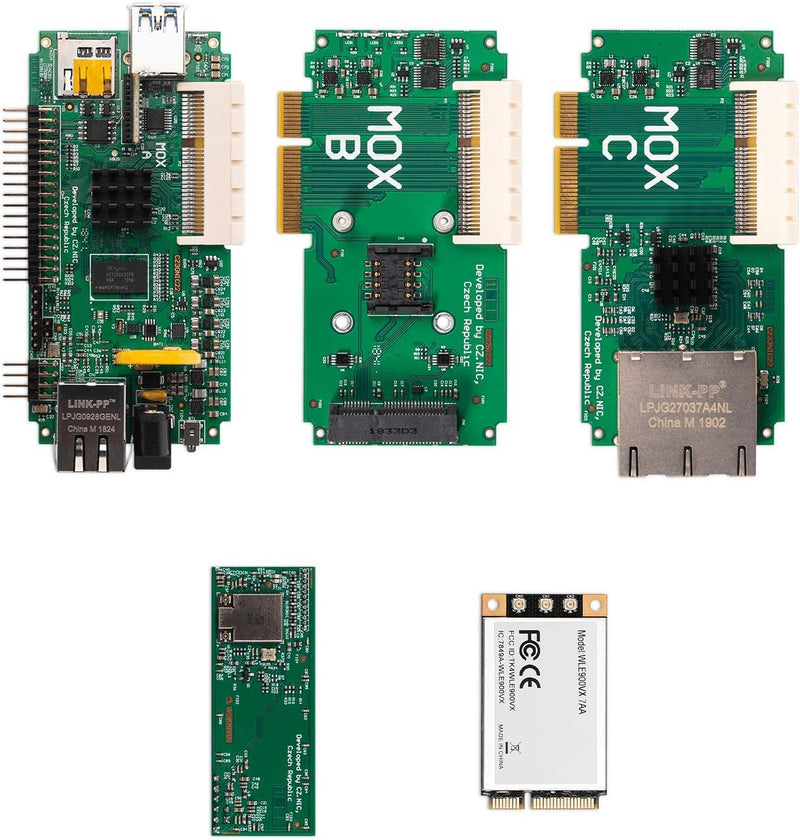 Turris MOX Classic | modular, Open Source & Secure Router/Server/Switch/Access Point | CPU 1 GHz, 51