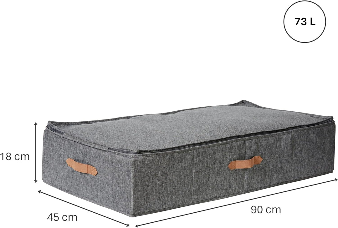 LOVE IT STORE IT Premium Unterbettkommode - Unterbett Aufbewahrungsbox für Bettzeug Aufbewahrung - L