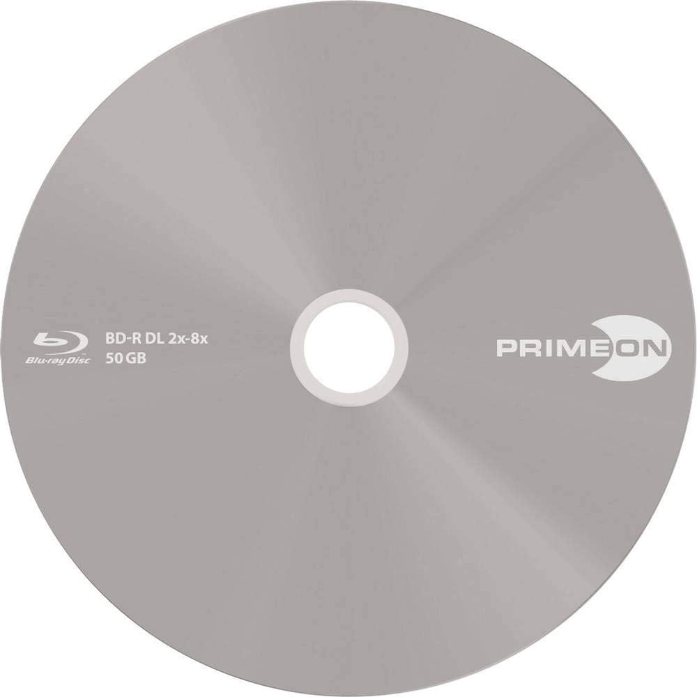 PRIMEON BD-R DL 50GB/2-8x Cakebox (25 Disc) Ultra-Protect-disc Surface