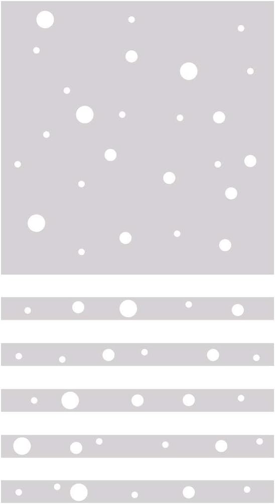 GRAZDesign Fensterfolie Milchglas selbstklebend - Blickdichte Sichtschutzfolie Glasfolie/Motiv: viel