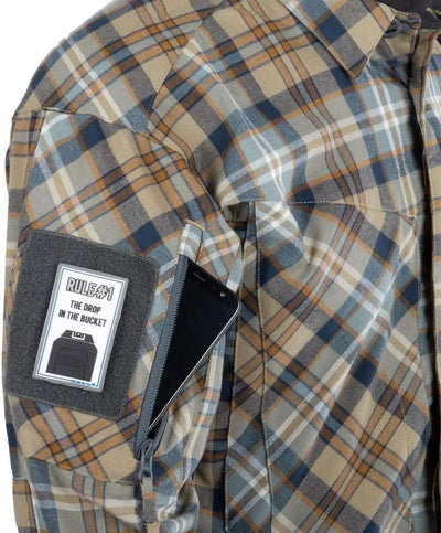 Helikon-Tex MBDU Flannel Shirt Hemd - Slate Blue XS Mehrfarbig, XS Mehrfarbig