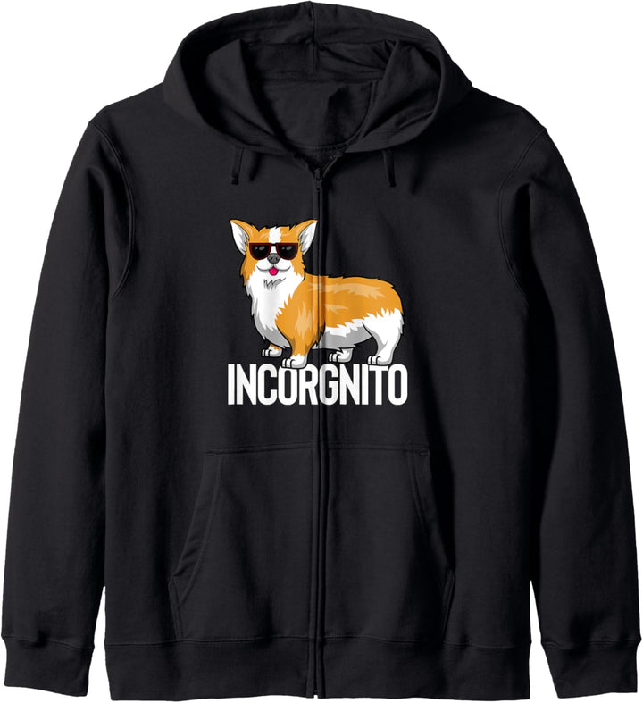 Incorgnito Lustiger walisischer Corgi-Hund Kapuzenjacke