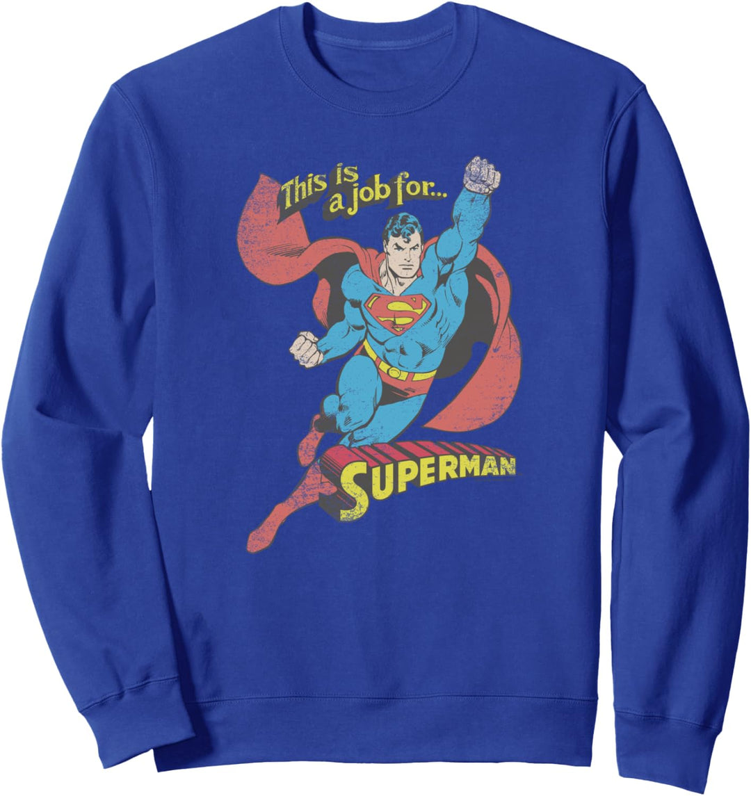 Superman On the Job Sweatshirt