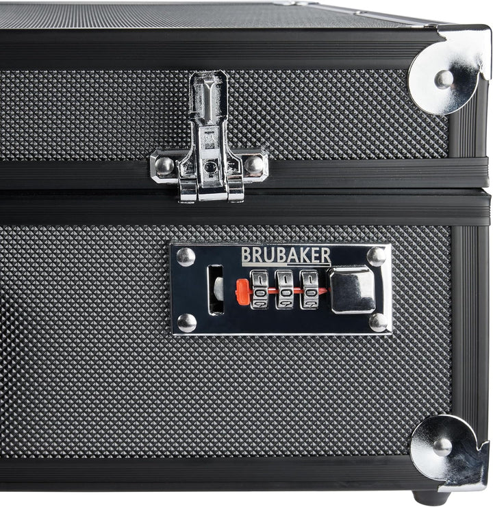 BRUBAKER universal Transportkoffer aus Aluminium - Fotokoffer mit Schaumstoff für Kameras, Equipment