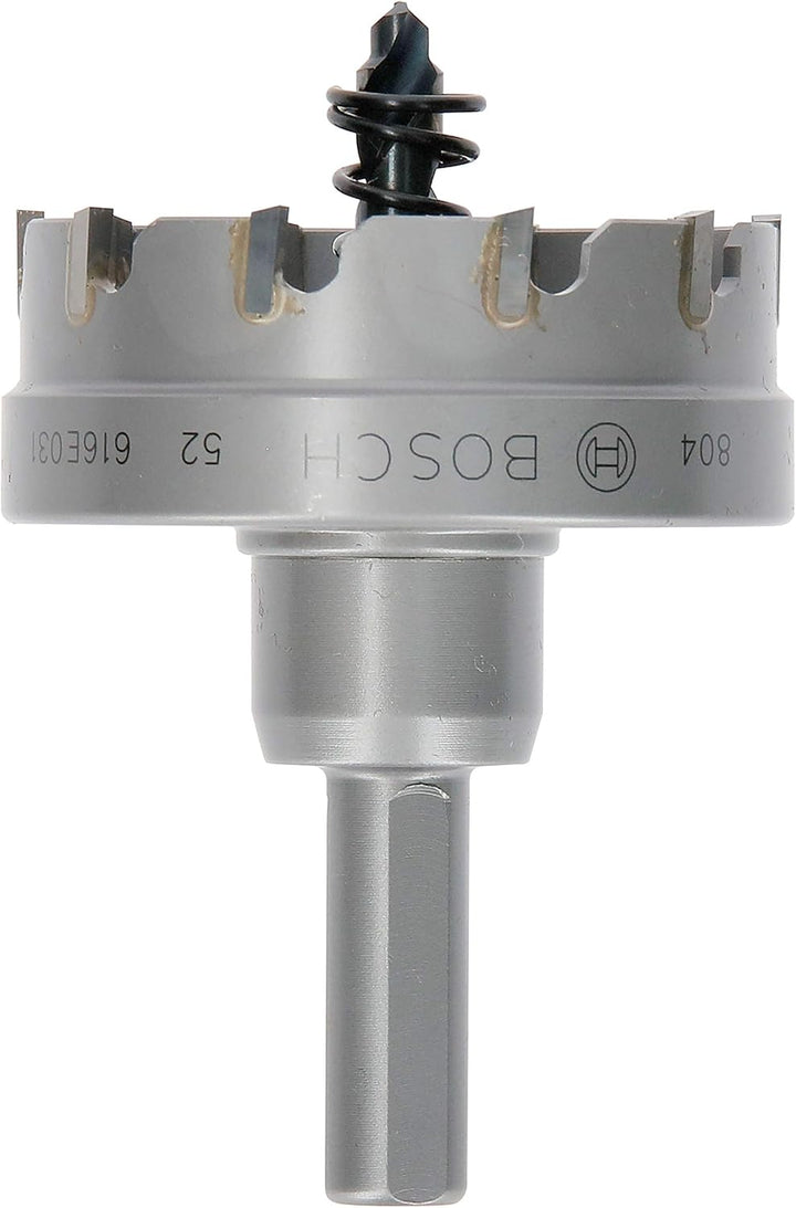 Bosch Accessories Carbide Lochsäge Precision for Sheet Metal (Edelstahl, Ø 52 mm, Zubehör Bohrmaschi